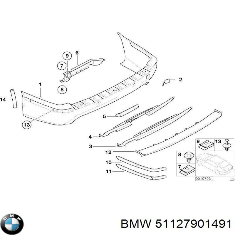 51127901491 BMW 