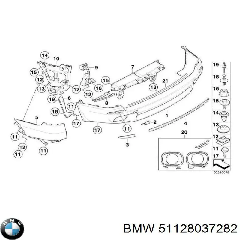 BMW 51128037282 ціна, від 40.33 USD