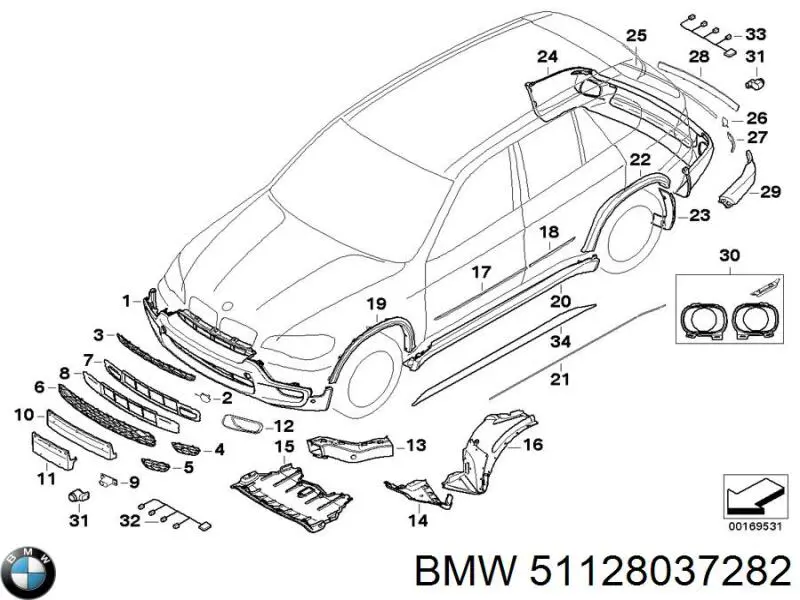51128037282 BMW 