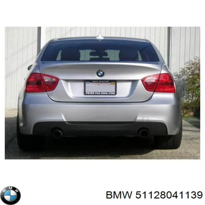 Кожух бампера заднього BMW 51128041139 ціна, від 367.41 USD