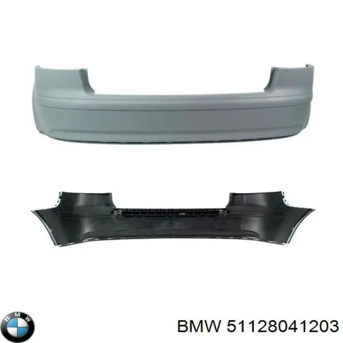 Кожух бампера заднього BMW 51128041203 ціна, від 201.25 USD