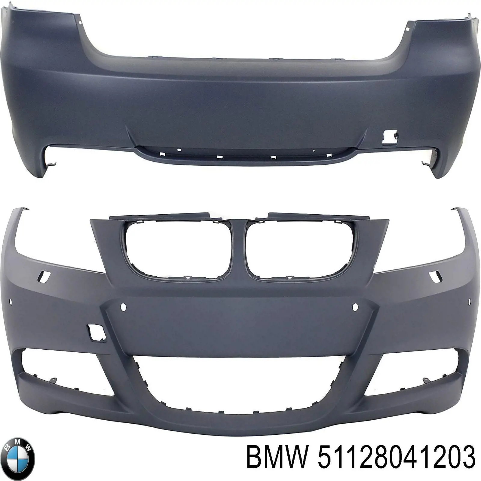 51128041203 BMW Буфер (бампер) задній