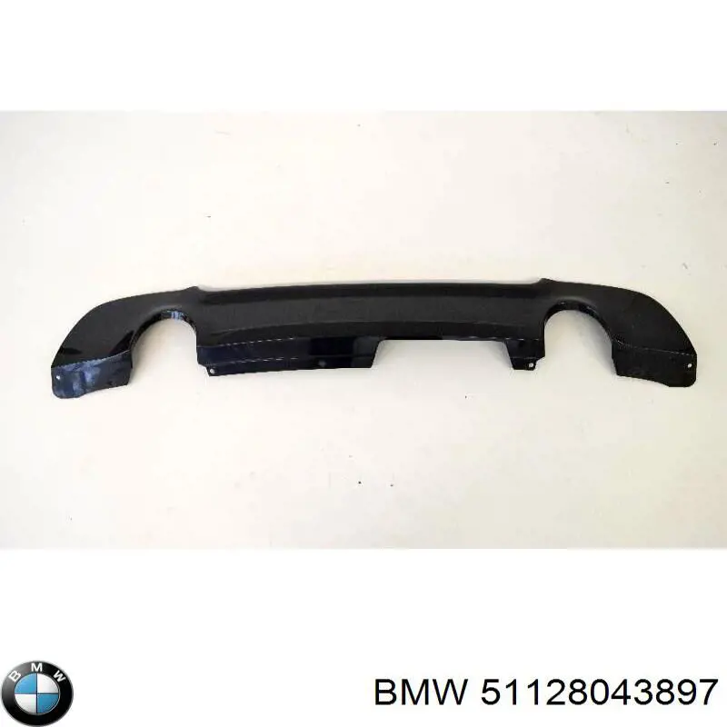 51128043897 BMW Бампер задній, нижня частина