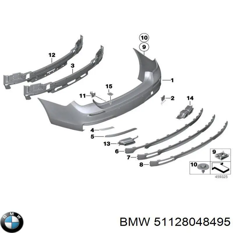  BMW 51128099325 ціна, від 337.45 USD
