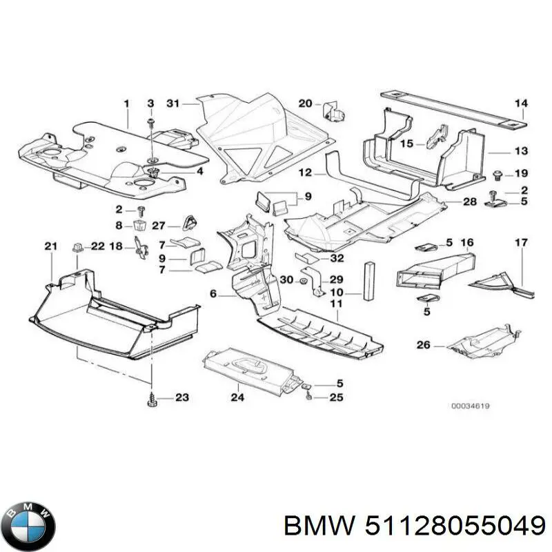  BMW 51128055049 ціна, від 49.78 USD