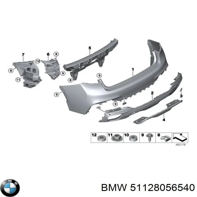  BMW 51128056540 ціна, від 41.72 USD