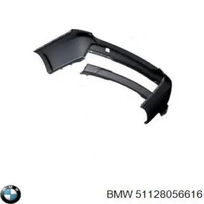 Заглушка бампера буксирувального гака, передня BMW 51128056616 ціна, від 26.52 USD