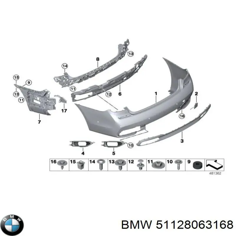  51128063168 BMW