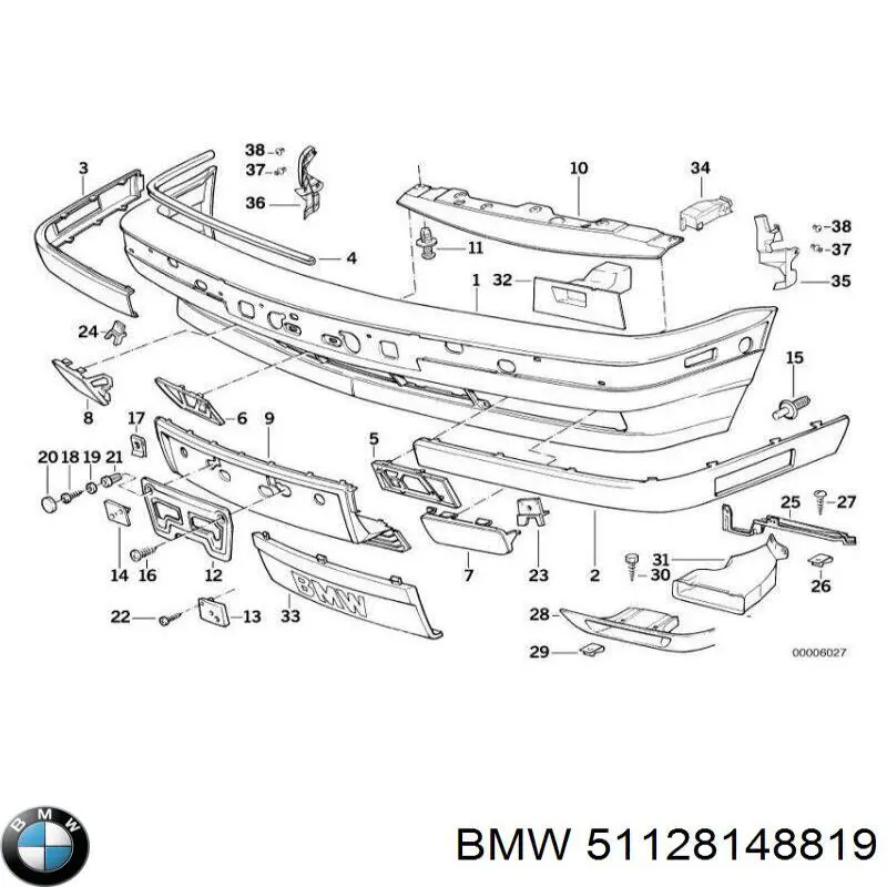  BMW 51128148819 ціна, від 13.81 USD