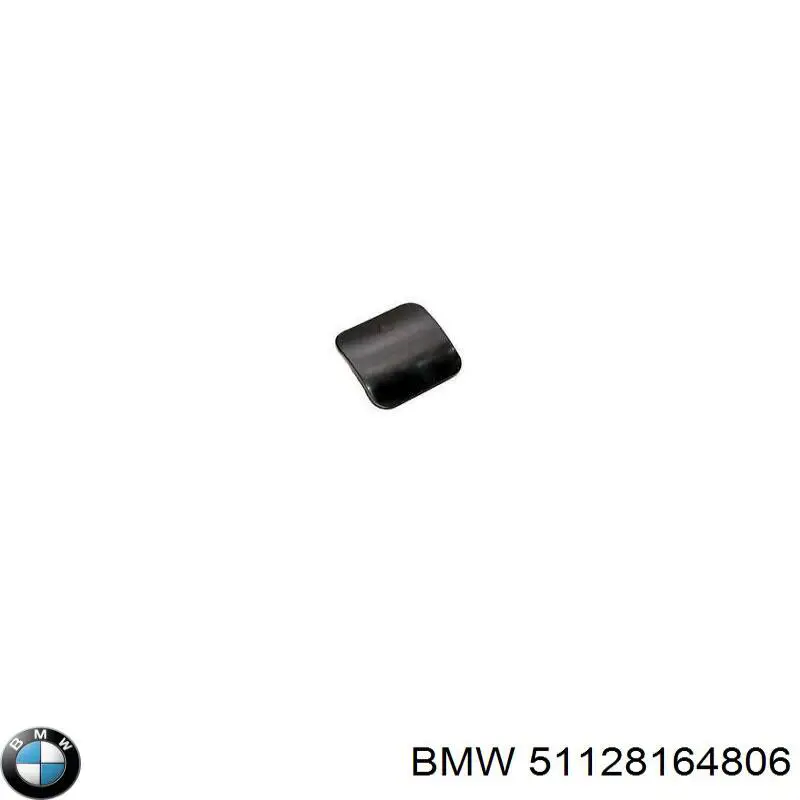 51128164806 BMW заглушка бампера буксирувального гака, задня
