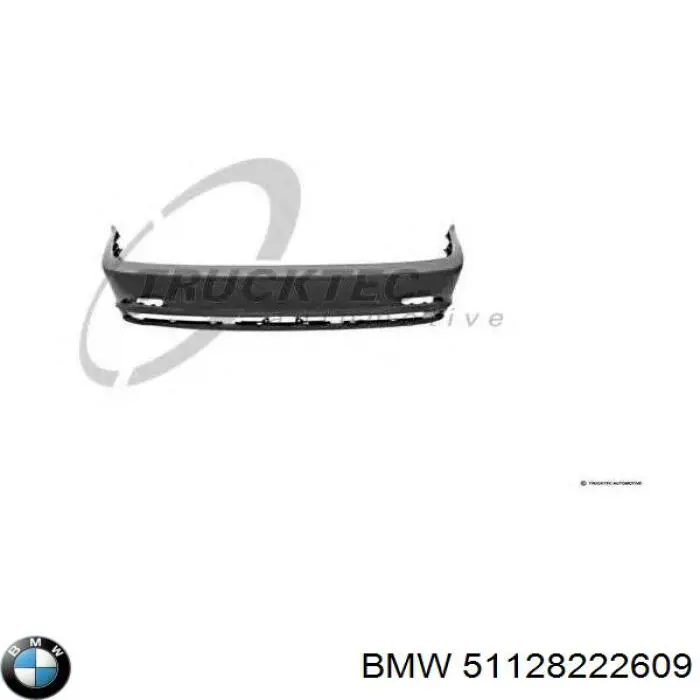 Бампер задний на BMW 3 E46