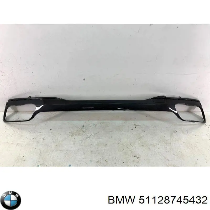 Накладка бампера заднього BMW 51128745432 ціна, від 432.35 USD