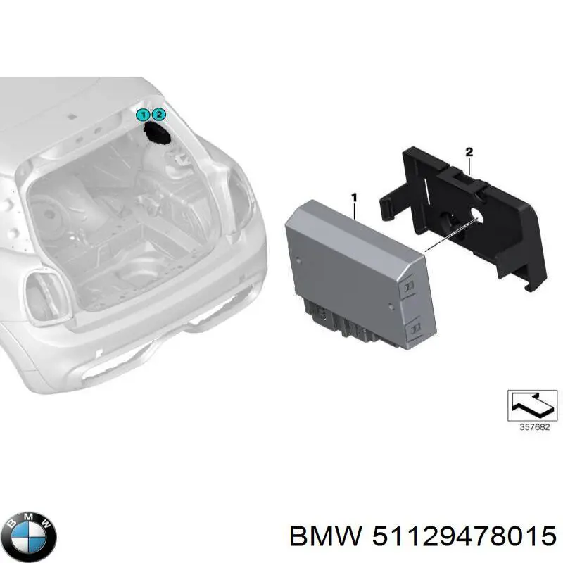 Купити 51129478015 BMW Ремкомплект гальмівного циліндру