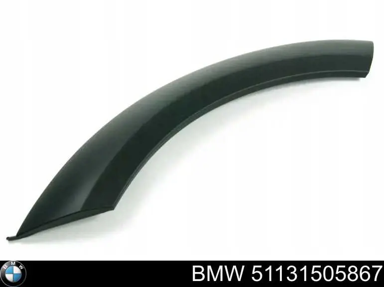 Накладка передньої лівої арки колеса BMW 51131505867 ціна, від 28.44 USD