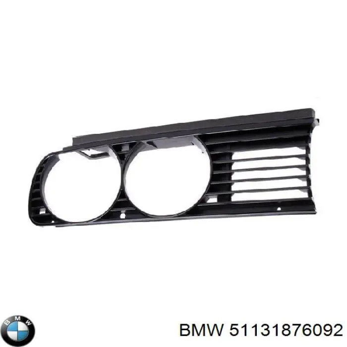 Решітка радіатора права на BMW 3 (E30)