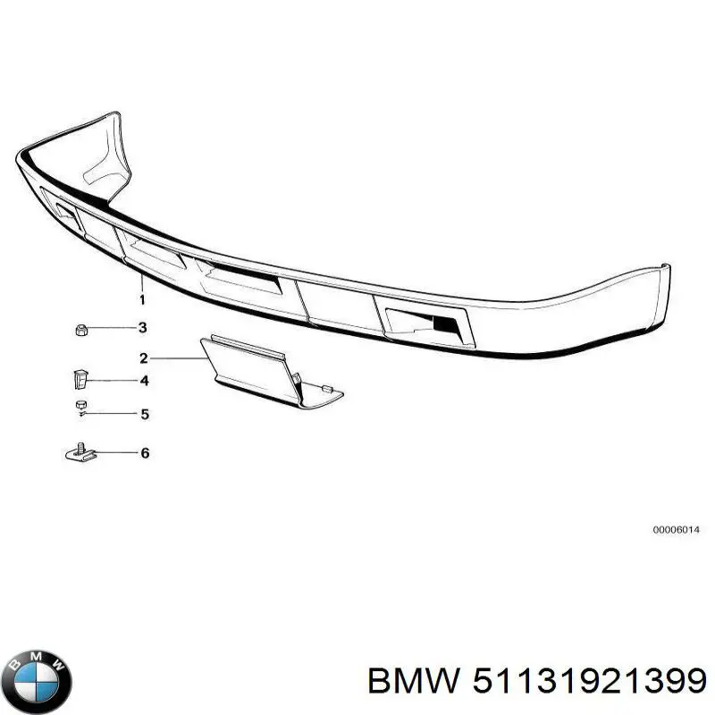  BMW 51131921399 ціна, від 4.18 USD