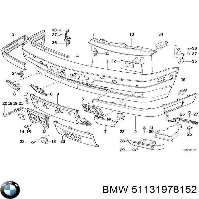  BMW 51131978152 ціна, від 5.22 USD