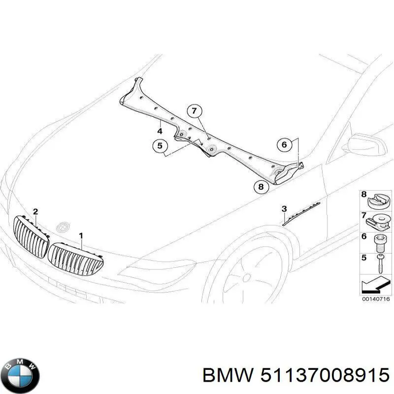  51137008915 BMW