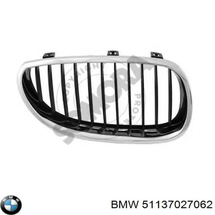 51137027062 BMW решітка радіатора права
