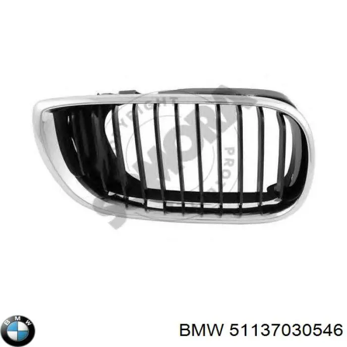 Купити 51137030546 BMW Решітка радіатора права