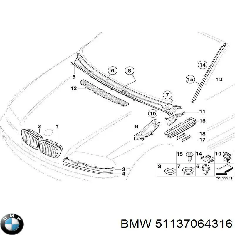  51137064316 BMW