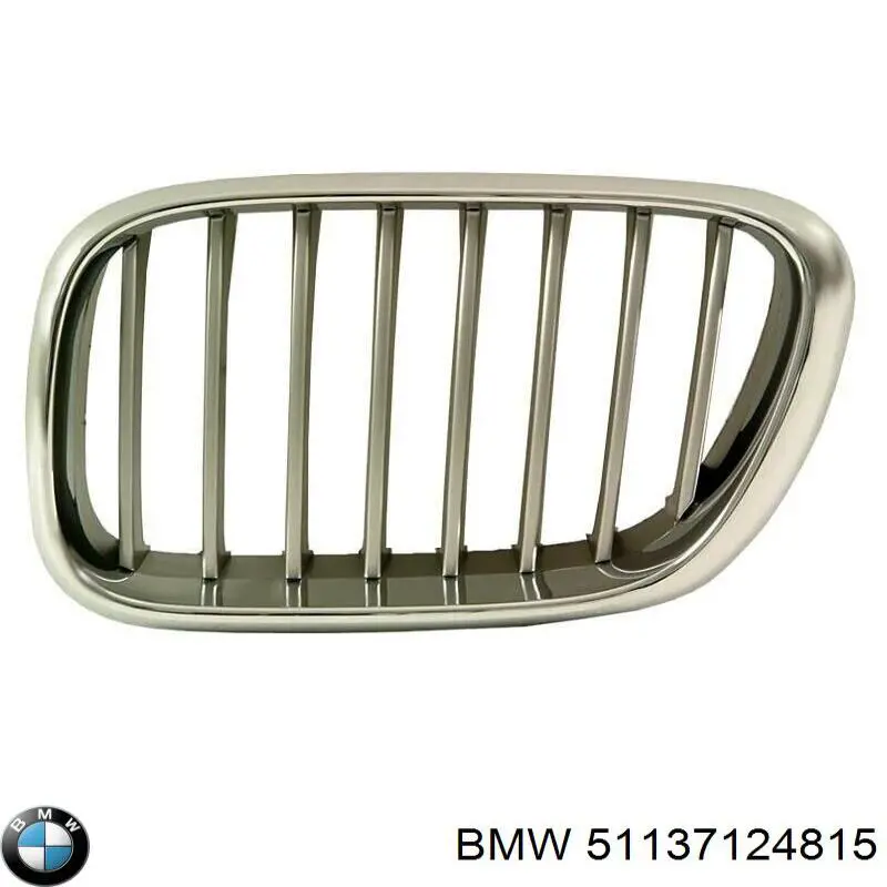 Решітка радіатора ліва BMW 51137124815 ціна, від 31.70 USD