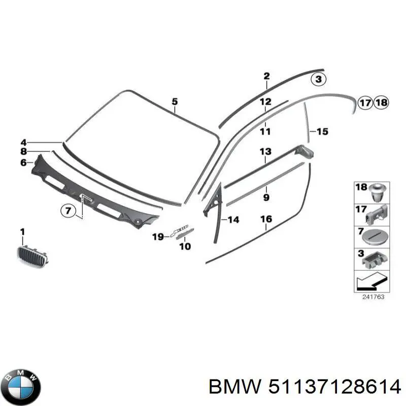  BMW 51137128614 ціна, від 29.32 USD
