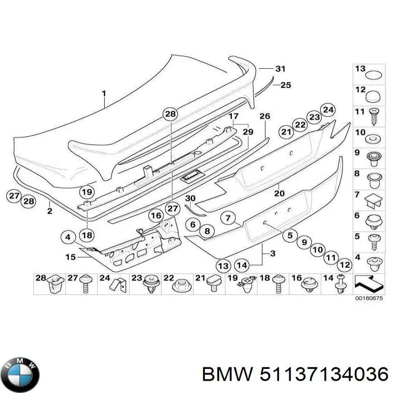  51137134036 BMW