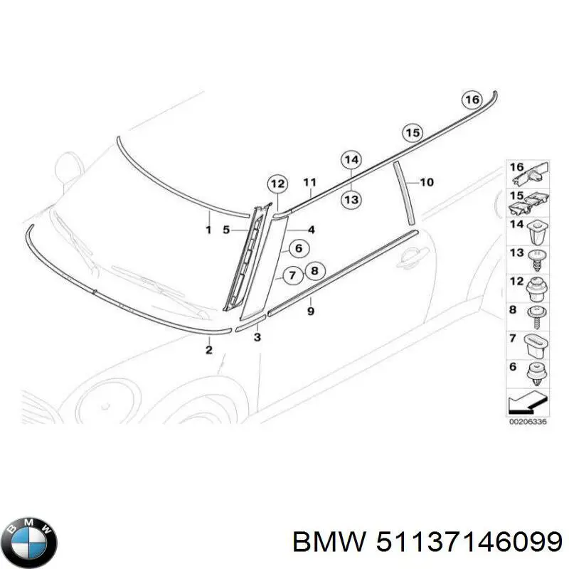  BMW 51137146099 ціна, від 25.33 USD