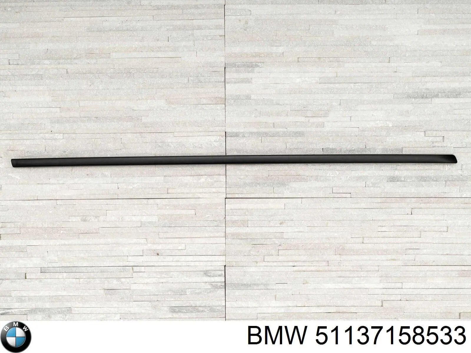 Молдинг передньої лівої двері BMW 51137158533 ціна, від 15.52 USD