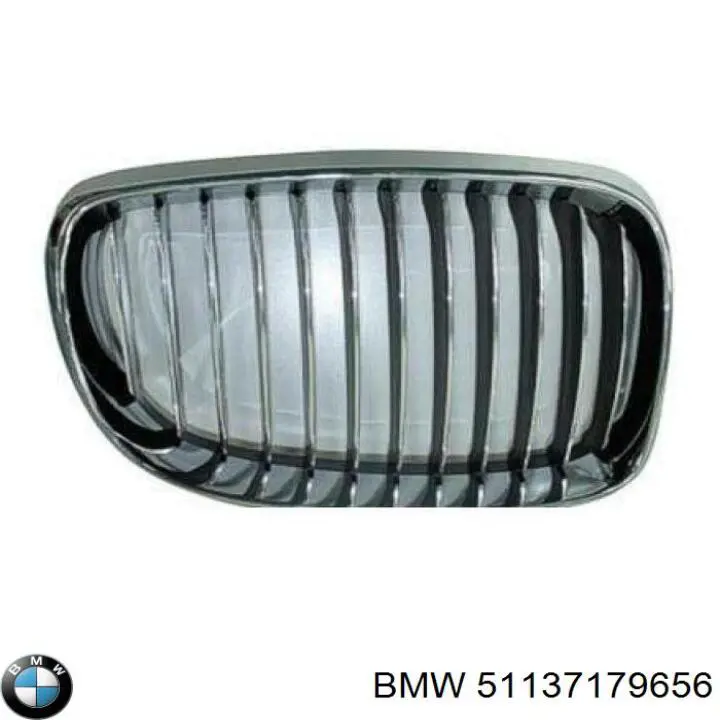 Решітка радіатора права BMW 51137179656 ціна, від 33.29 USD