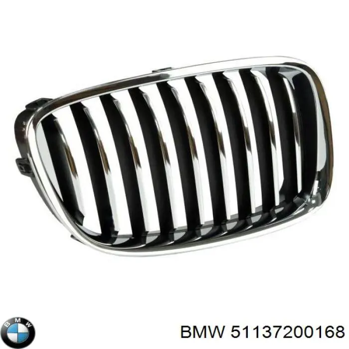 Решітка радіатора права BMW 51137200168 ціна, від 41.30 USD