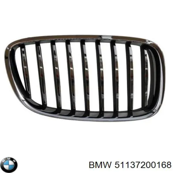 Решітка радіатора права 51137200168 BMW