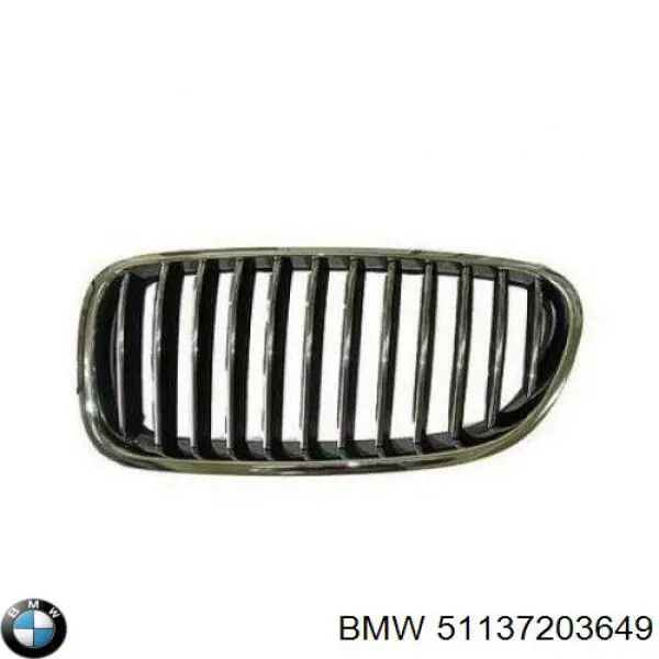 Решітка радіатора ліва BMW 51137203649 ціна, від 19.00 USD