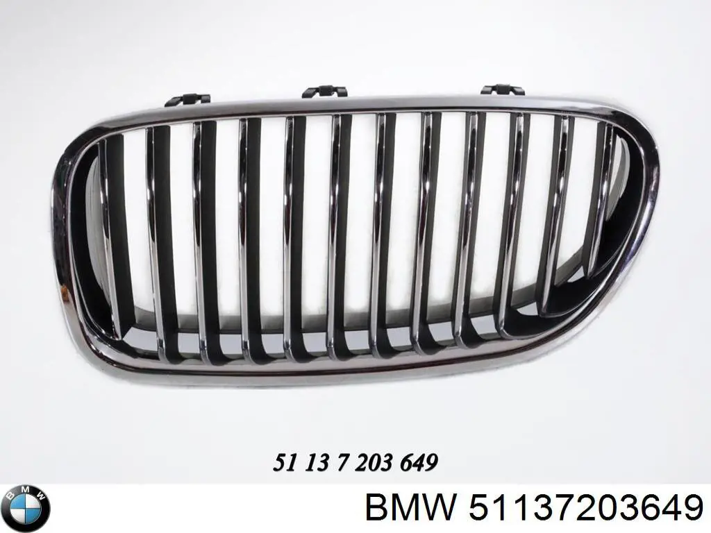 Купити 51137203649 BMW Решітка радіатора ліва