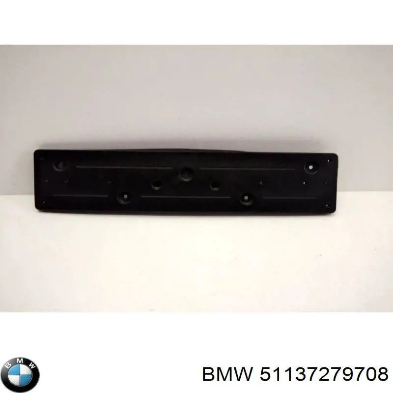 Кріплення переднього номера автомобіля BMW 51137279708 ціна, від 11.89 USD