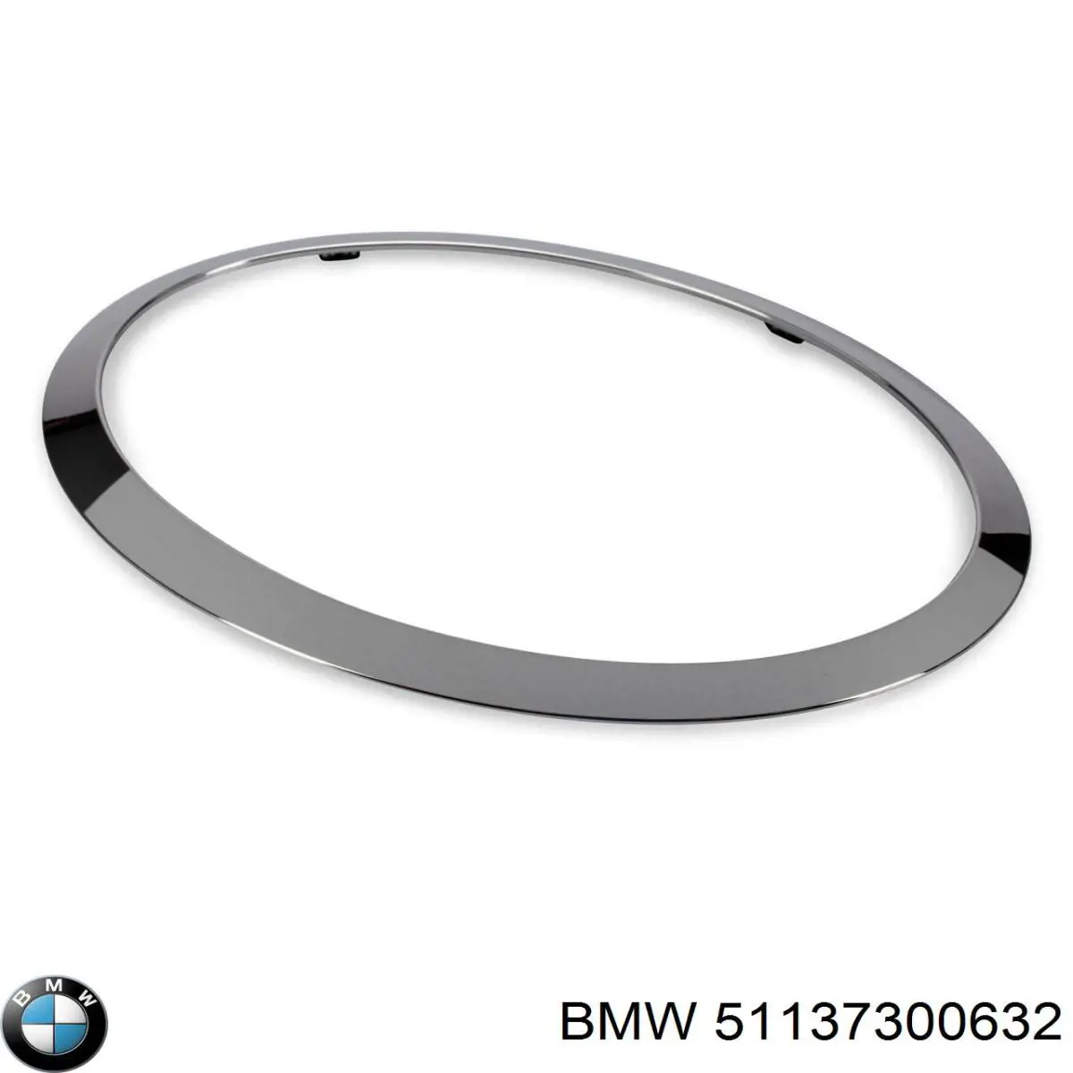 7300632 BMW Рамка/облицювання фари правої