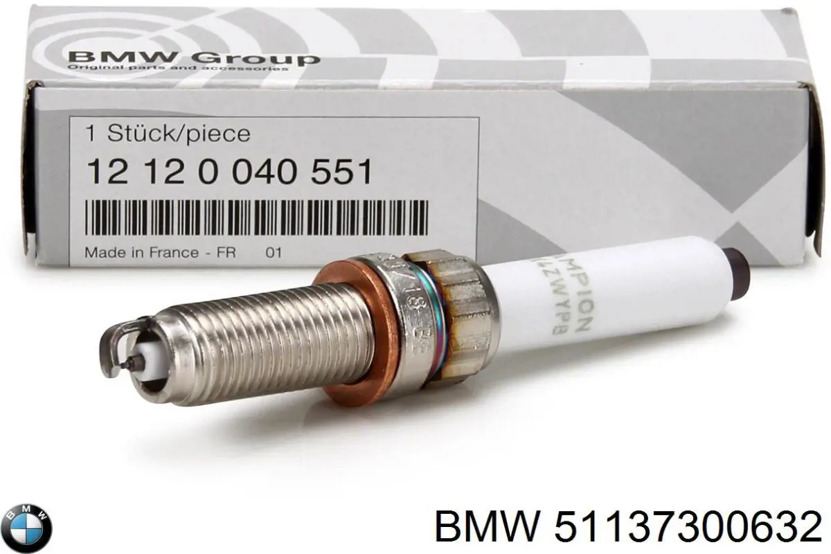 Обід фари правої BMW 51137300632