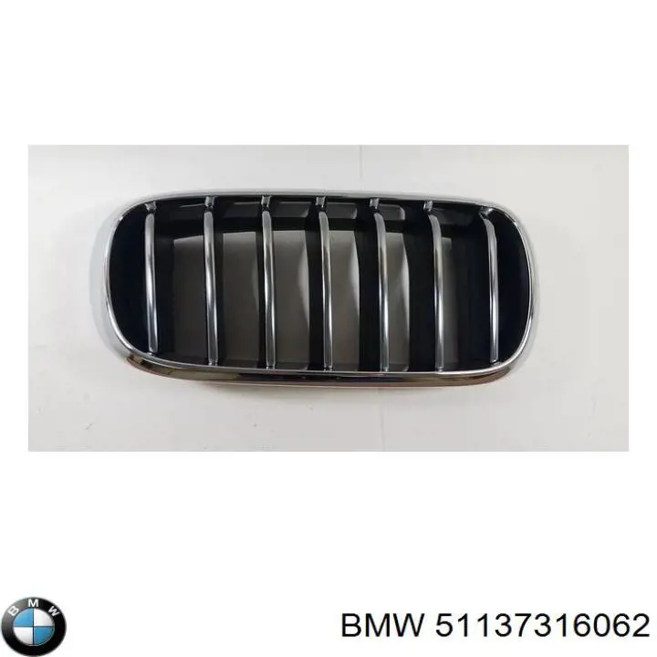 51137316062 BMW Решітка радіатора права