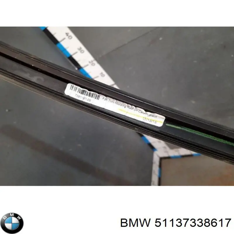 Купити 51137338617 BMW Молдинг даху, лівий