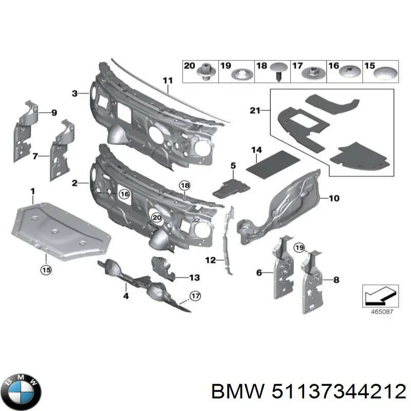  BMW 51137344212 ціна, від 12.98 USD