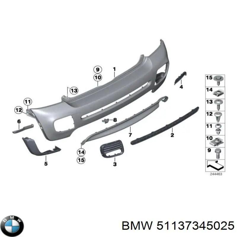  BMW 51137167247 ціна, від 107.85 USD