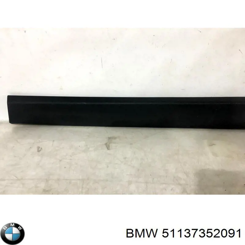 Молдинг передньої лівої двері BMW 51137352091 ціна, від 28.12 USD