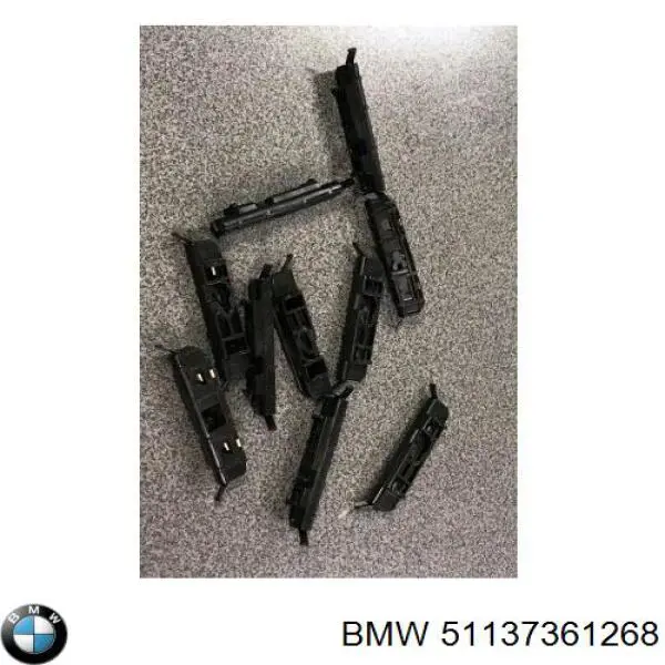 Пістон (кліп) кріплення підкрилки переднього крила BMW 51137491969 ціна, від 4.06 USD