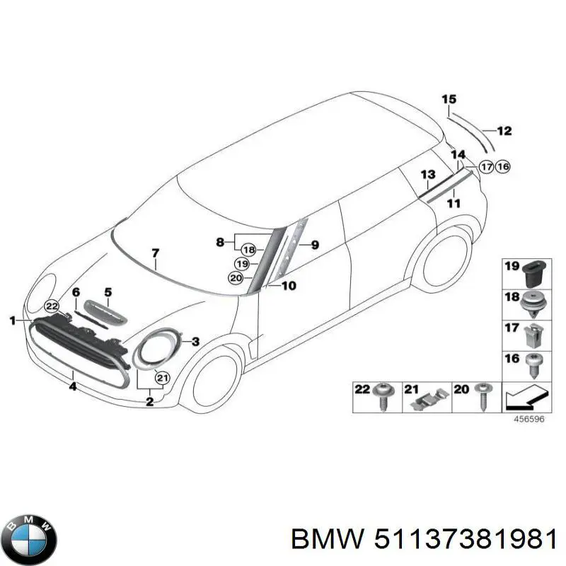  51137381981 BMW