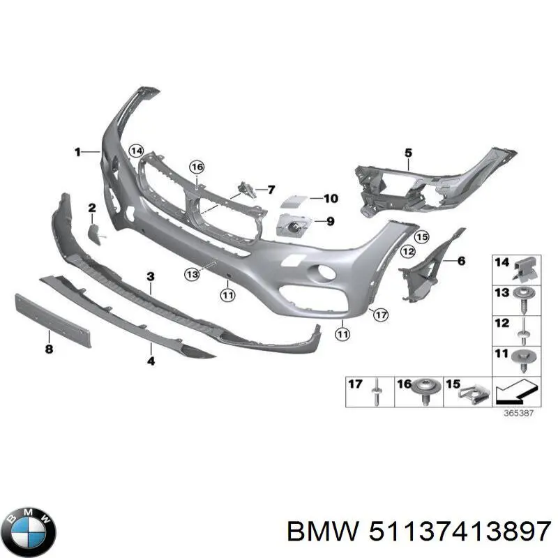  BMW 51137413897 ціна, від 12.67 USD
