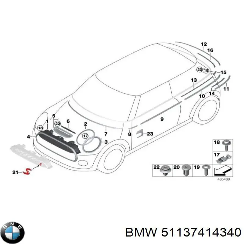51137414340 BMW 
