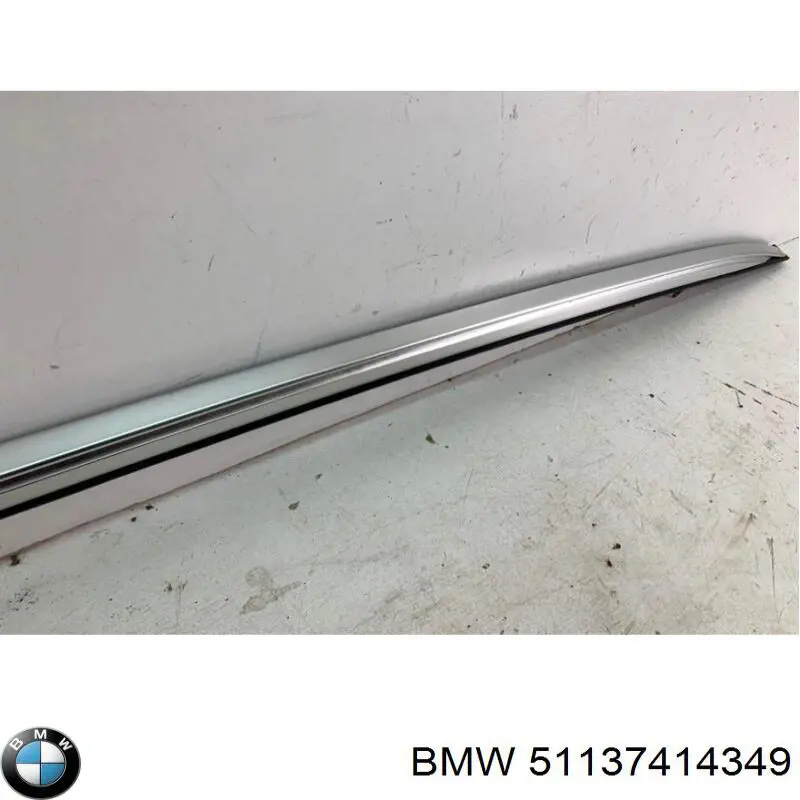 Рейлінг даху лівий BMW 51137414349 ціна, від 100.08 USD
