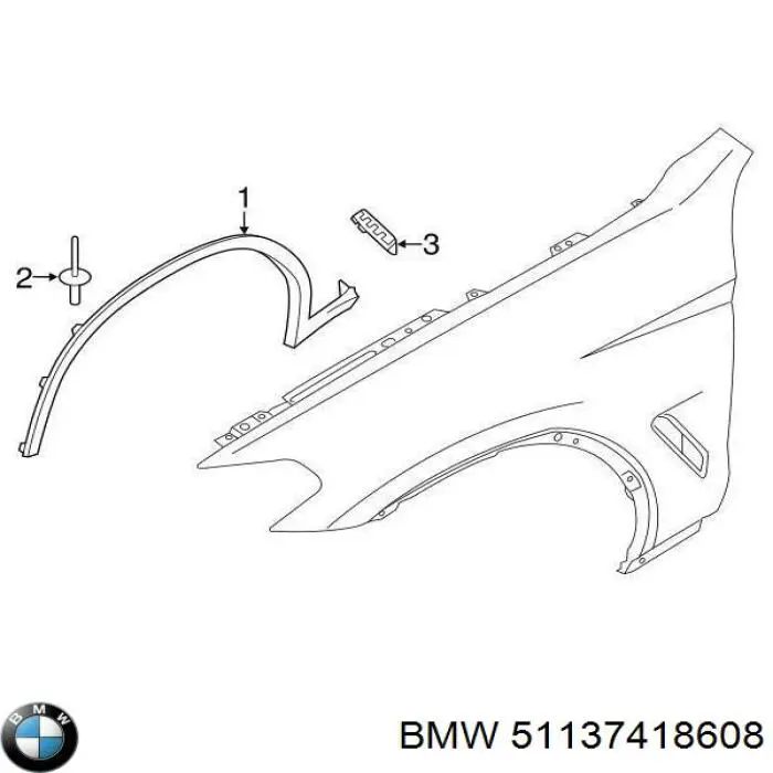  51137418608 BMW