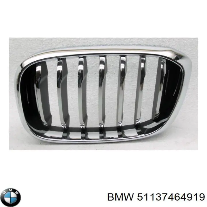 51137464919 BMW Решітка радіатора ліва